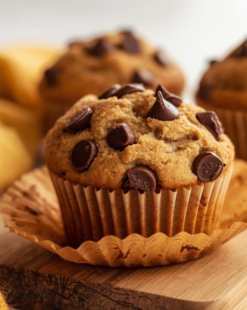 Banana Chocolate Chip Muffins
