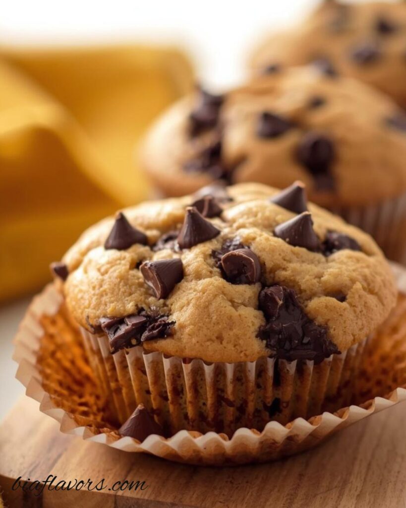 Banana Chocolate Chip Muffins