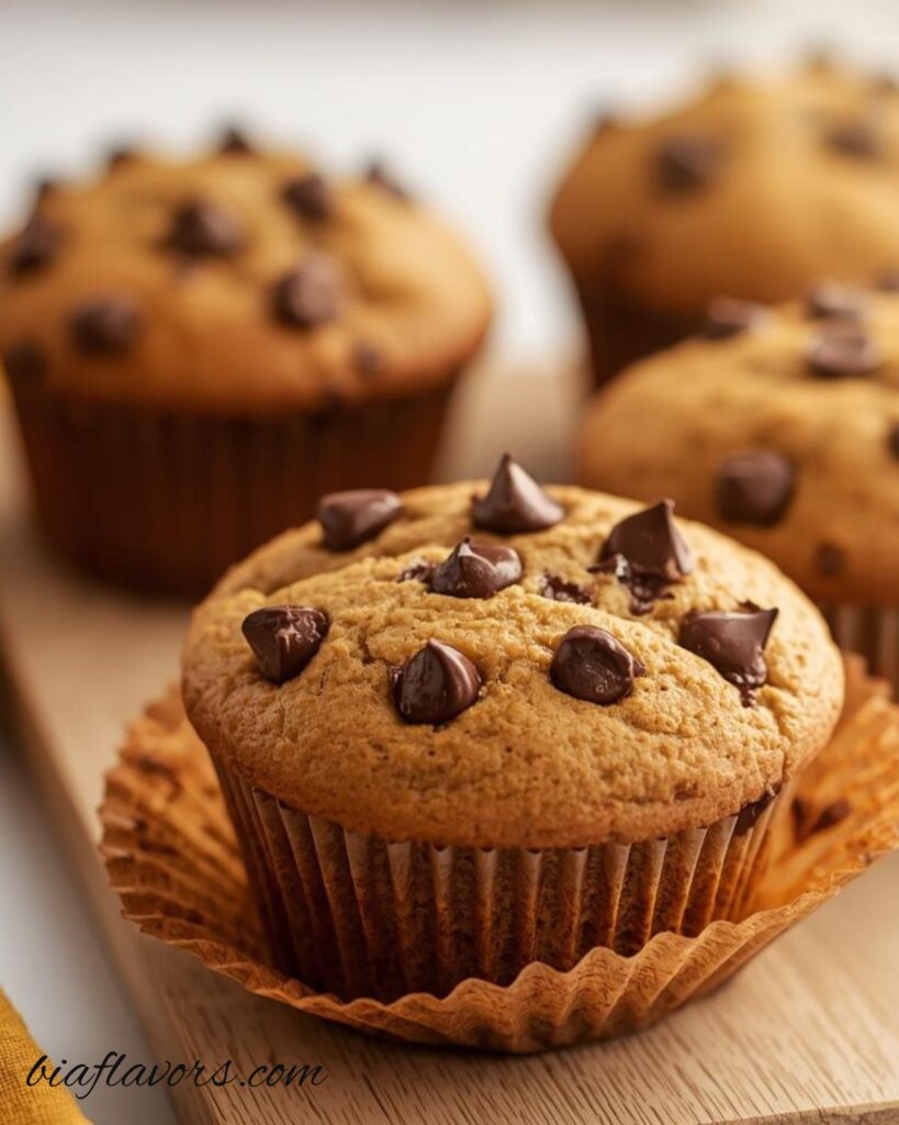 Banana Chocolate Chip Muffins