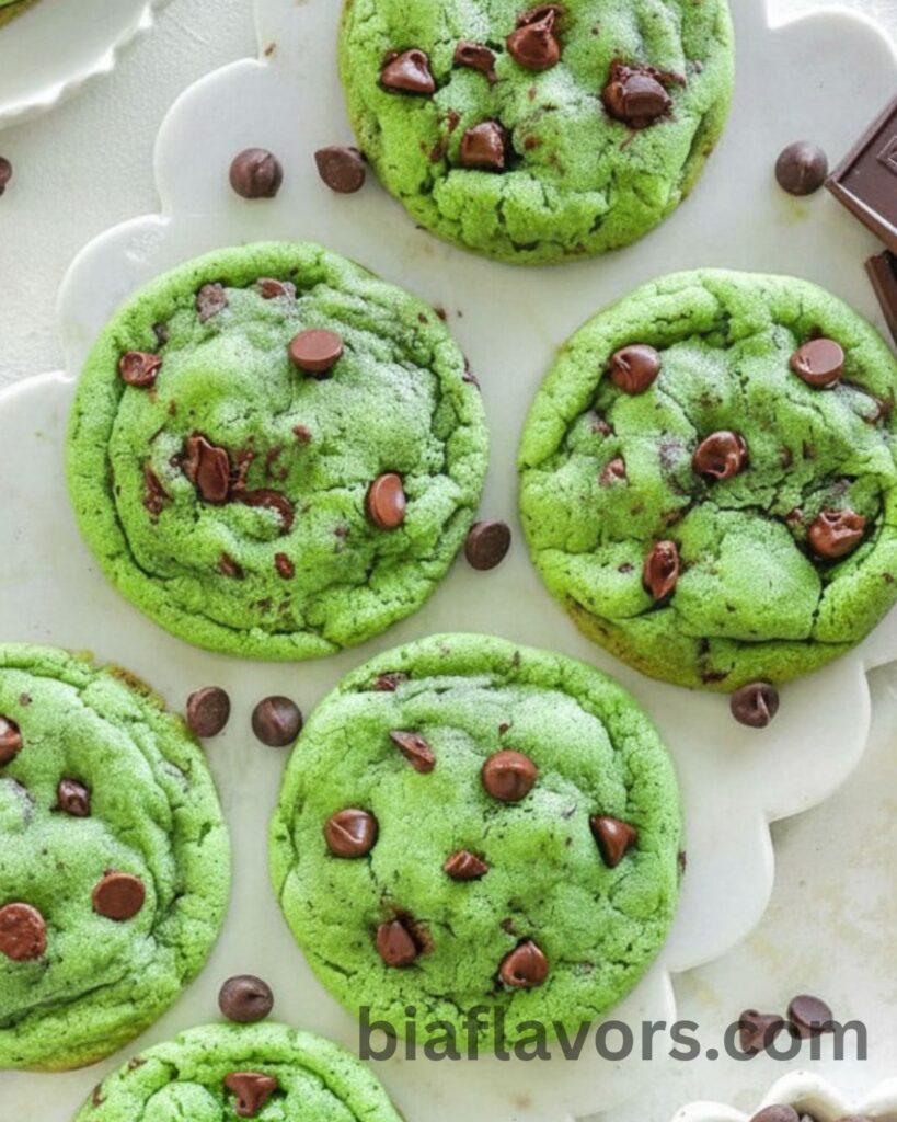 Chocolate Mint Cookies