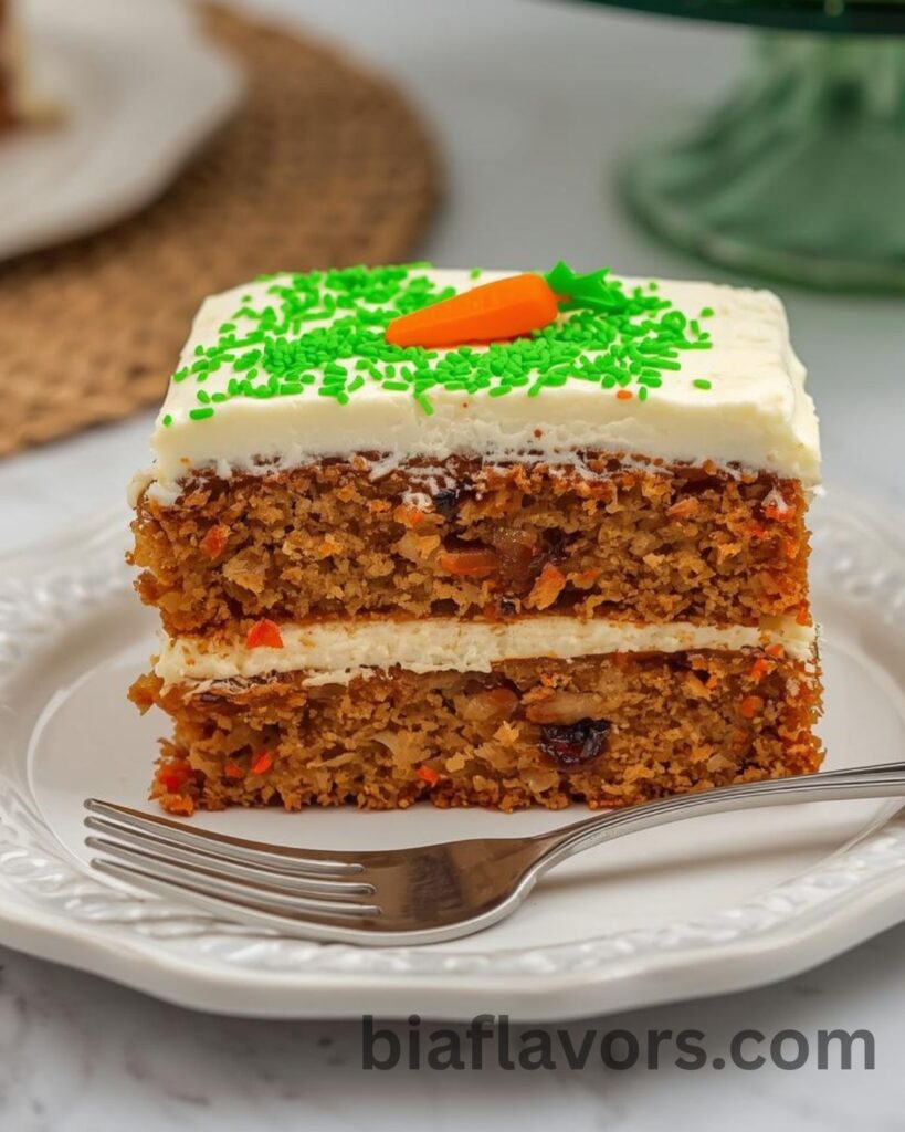 Carrot Cake Bars with Cream Cheese Frosting