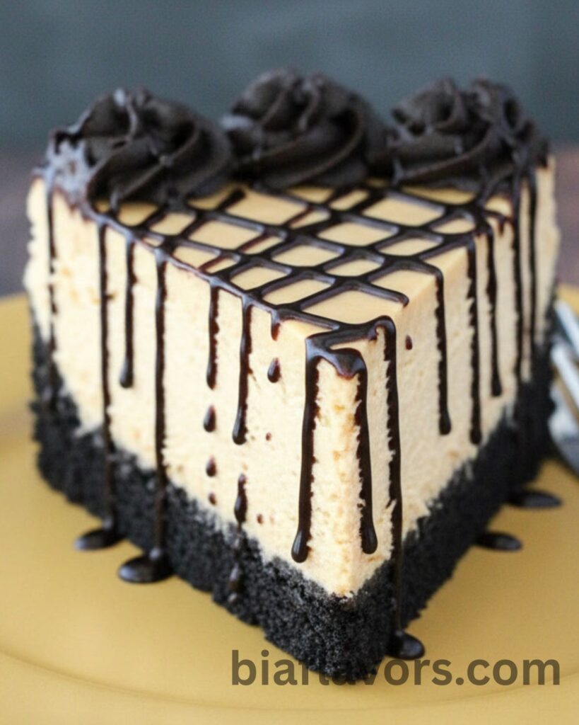 Peanut Butter Truffle Chocolate Cake
