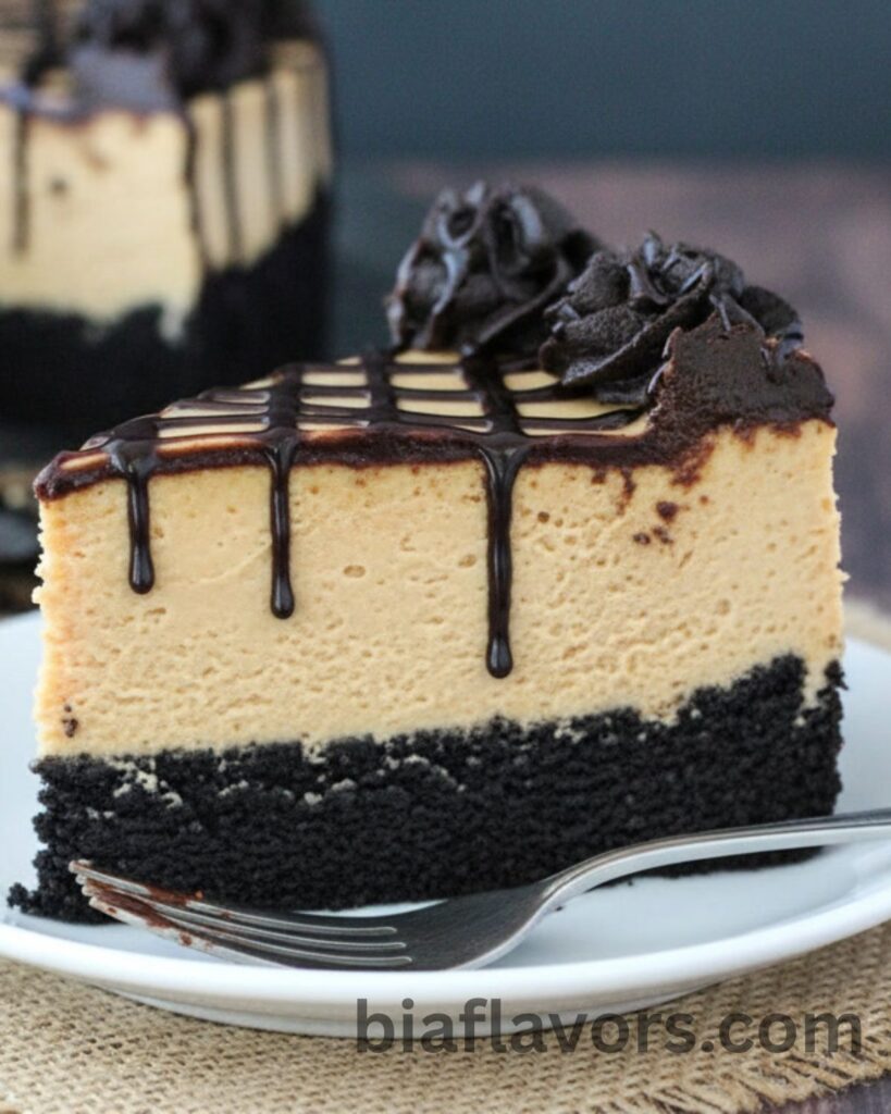 Peanut Butter Truffle Chocolate Cake