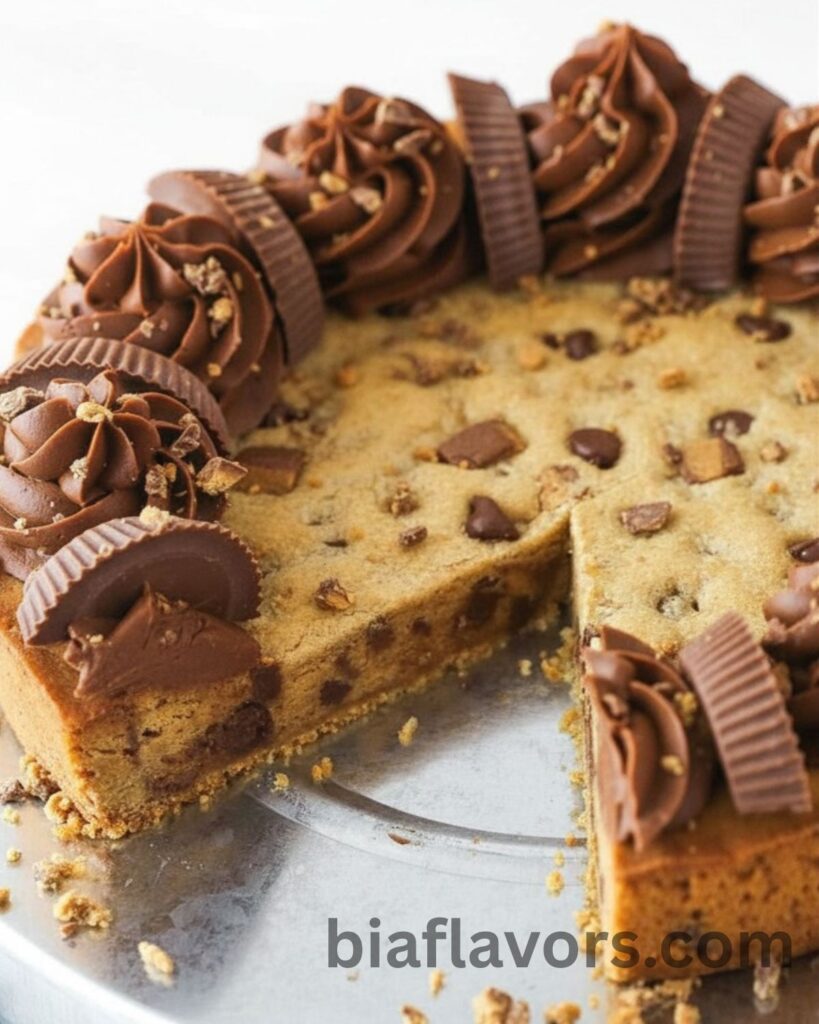 Reese’s Peanut Butter Cookie Cake