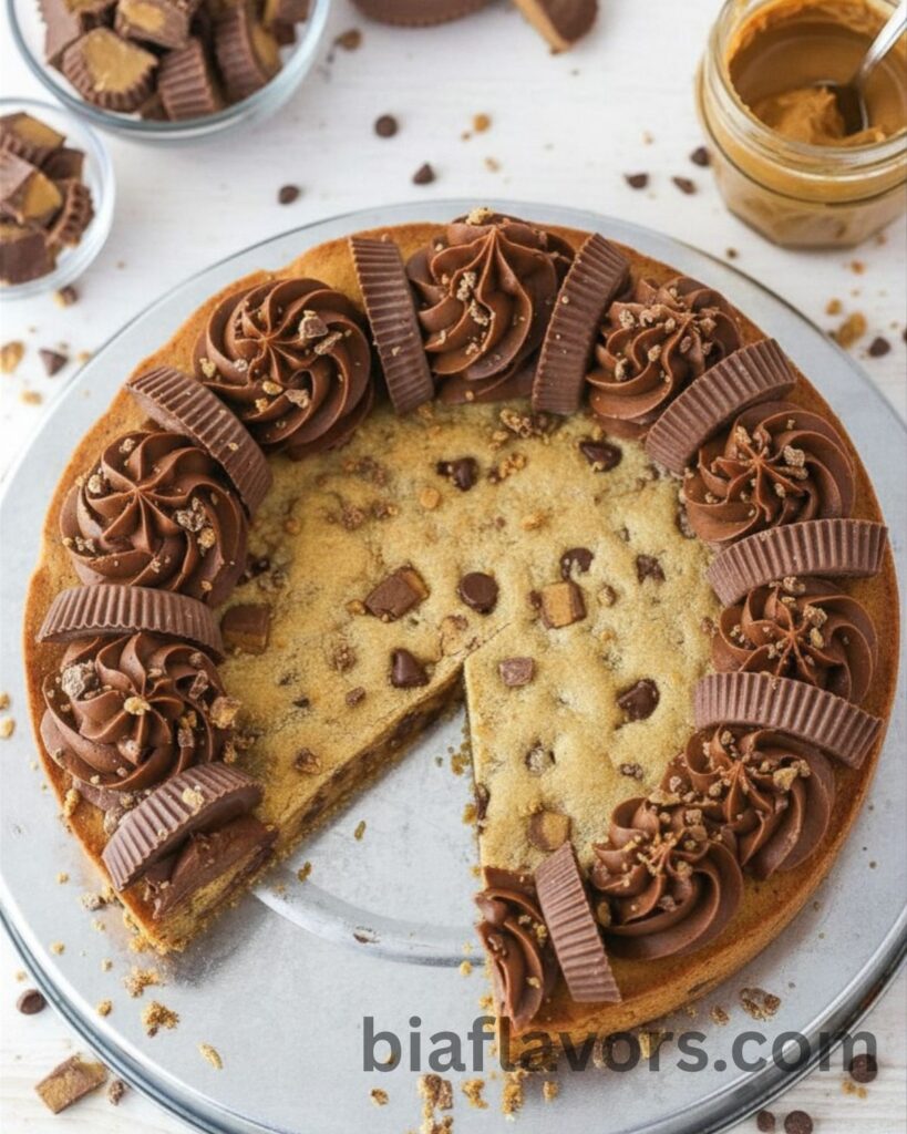 Reese’s Peanut Butter Cookie Cake