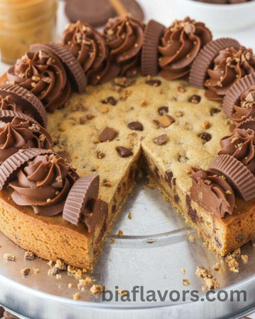 Reese’s Peanut Butter Cookie Cake