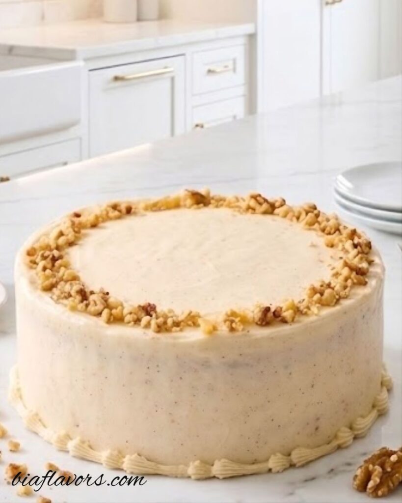 brown butter carrot cake