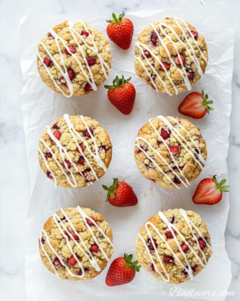 Strawberry Cream Cheese Muffins
