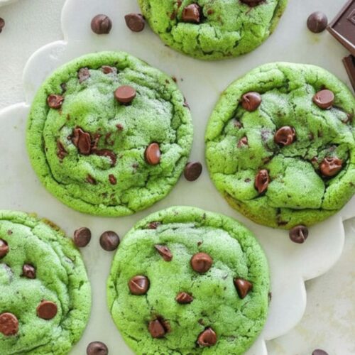 Chocolate Mint Cookies