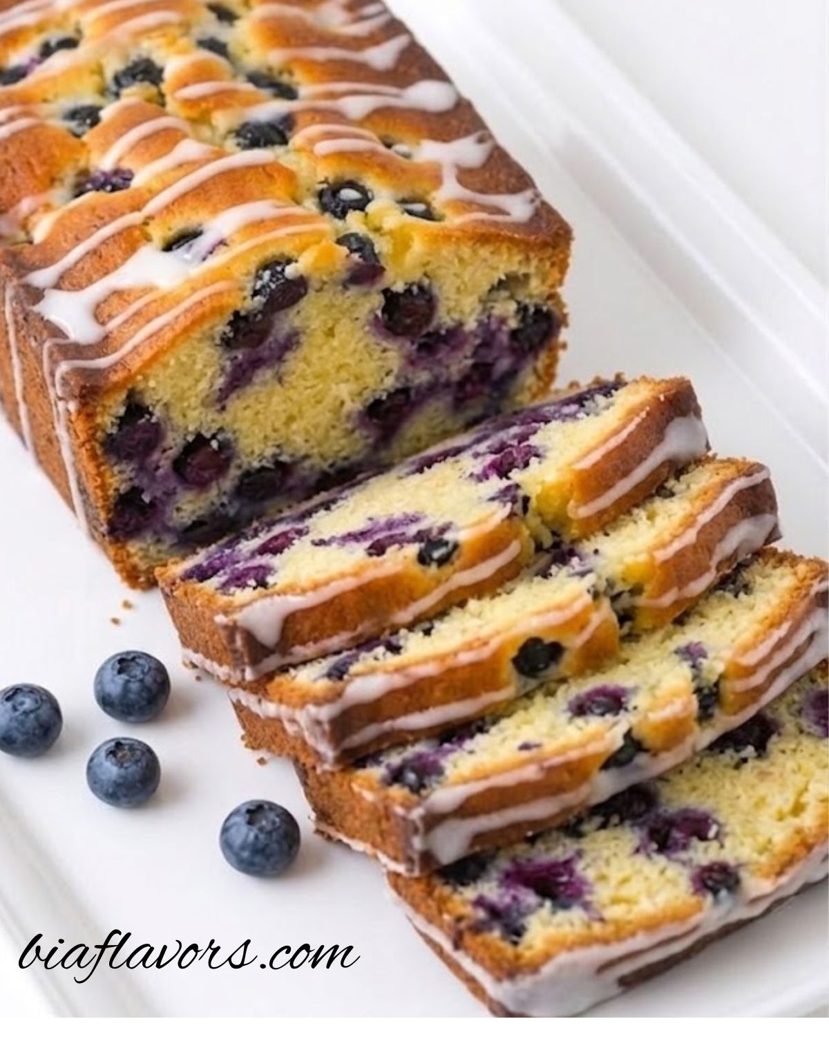 lemon blueberry bread