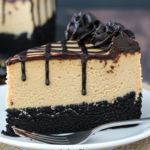 Peanut Butter Truffle Chocolate Cake
