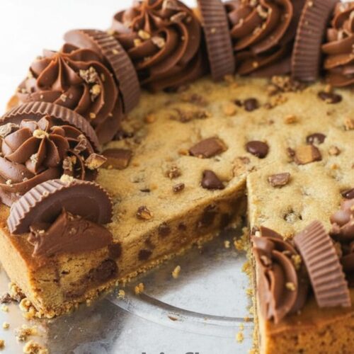 Reese’s Peanut Butter Cookie Cake