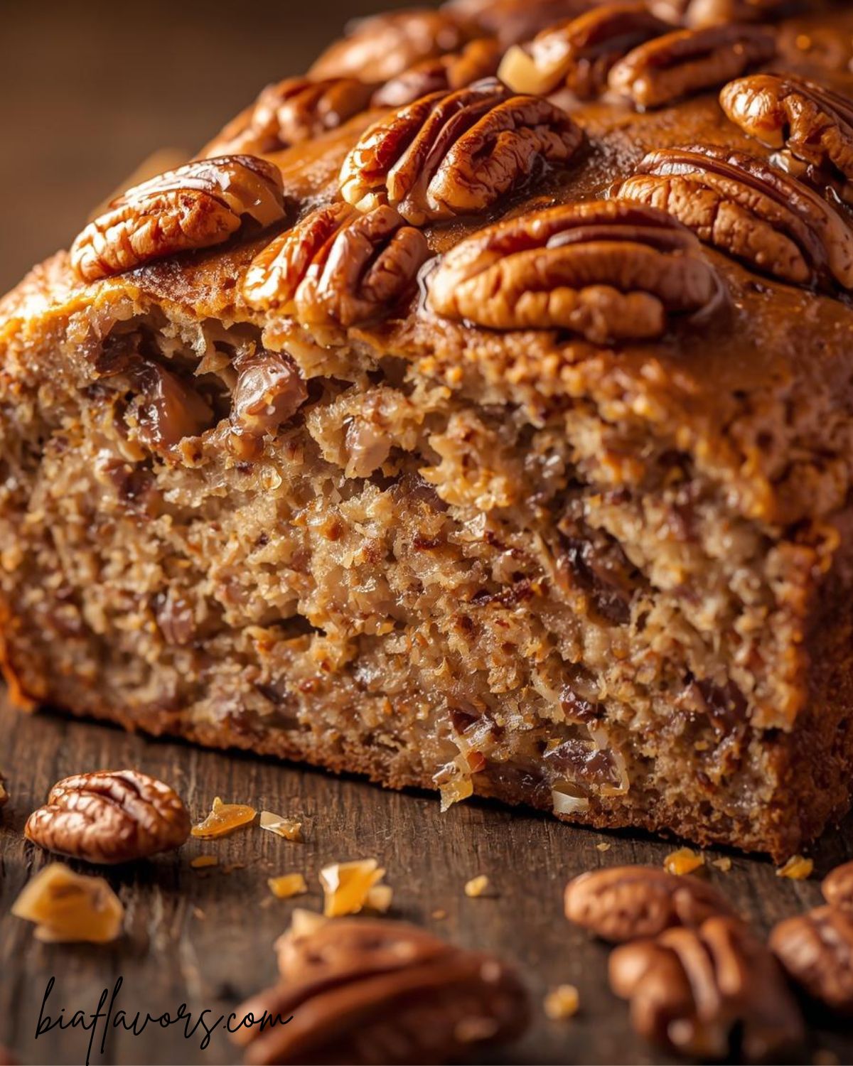 Sweet Alabama Pecan Bread