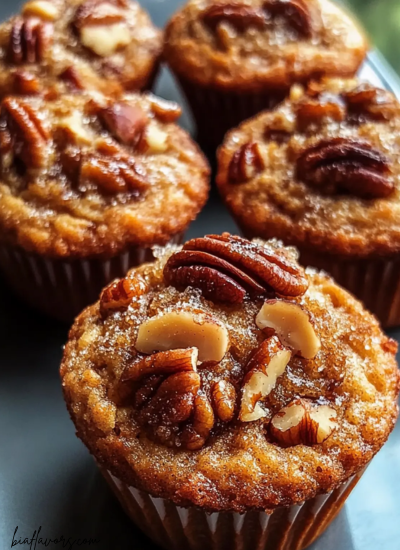 Pecan Pie Brown Sugar Muffins