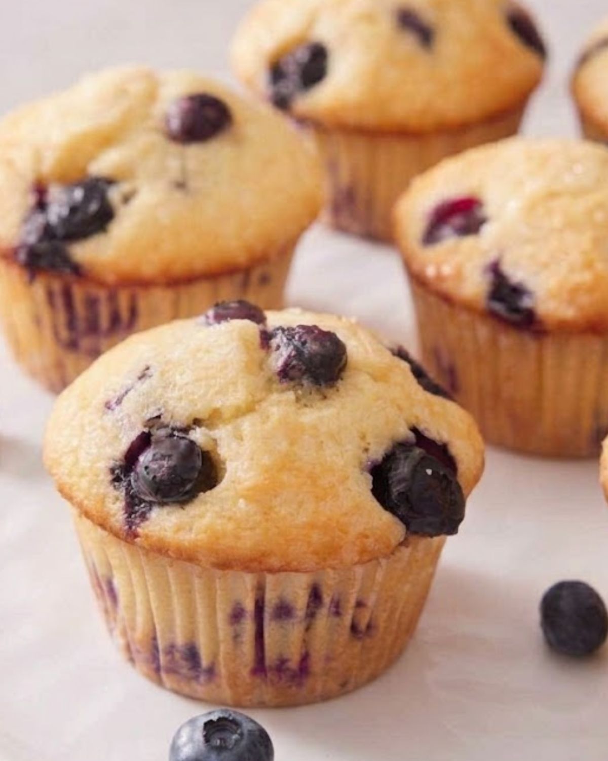 blueberry muffins