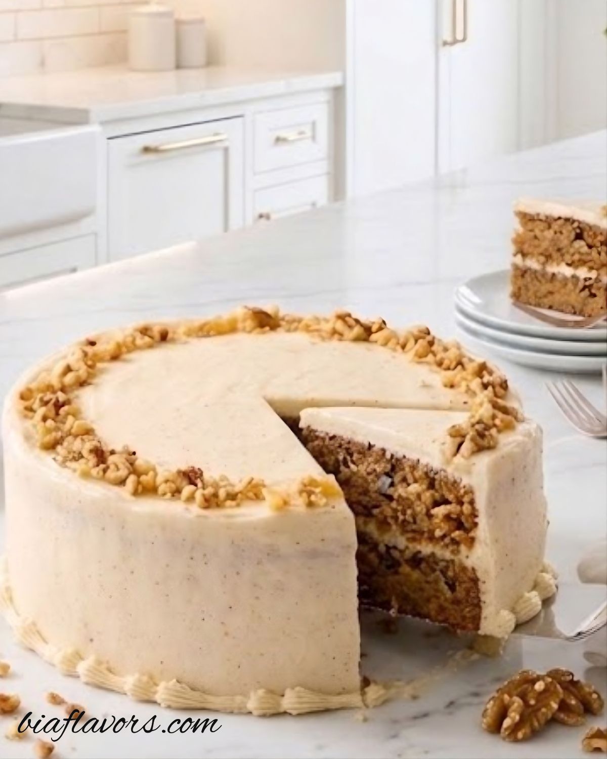 brown butter carrot cake