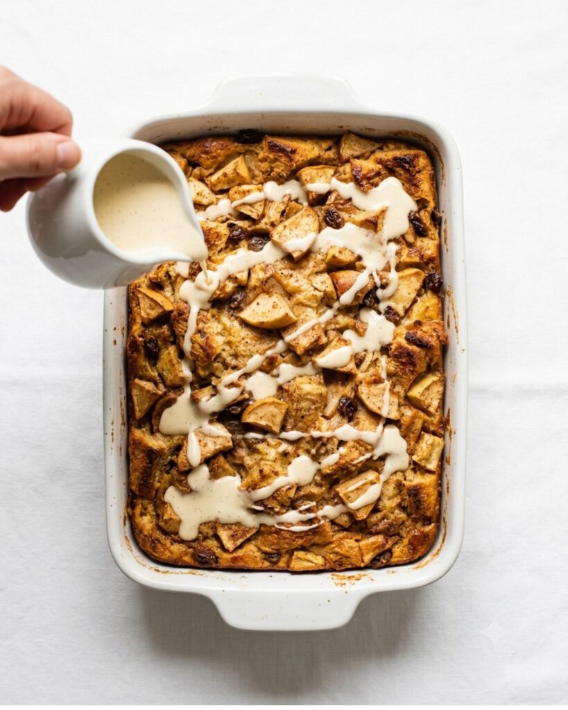 apple bread pudding recipe